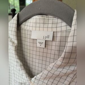 J Jill soft button-down shirt